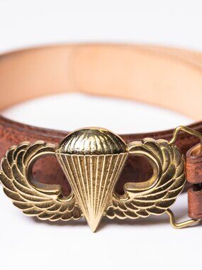 Tecovas Size 38 Pecan Ostrich Leather Belt